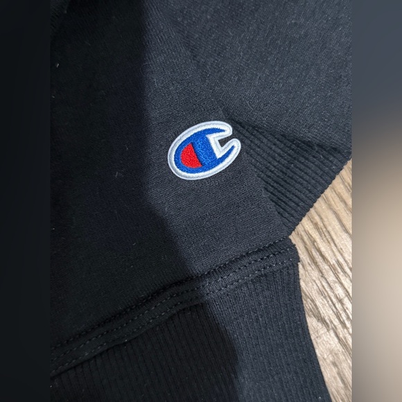 NWOT Champion Black Hoodie - Picture 4 of 4